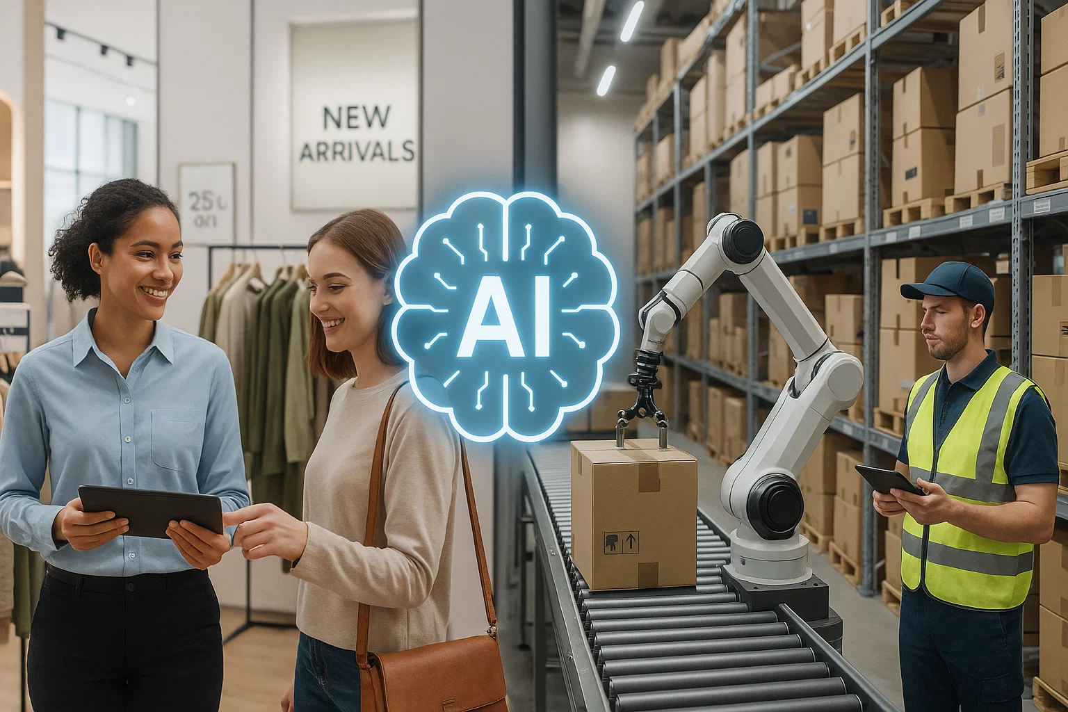 Generative AI in Retail Automation for the Future : Smarter Frontends to Efficient Supply Chains